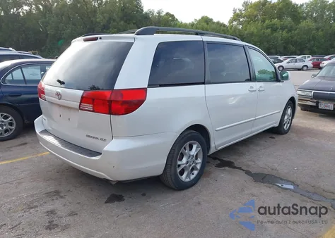 2004 Toyota Sienna Xle из США, поврежденный, VIN 5TDZA22C24S202445